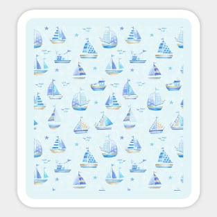 Sailing boats Sticker